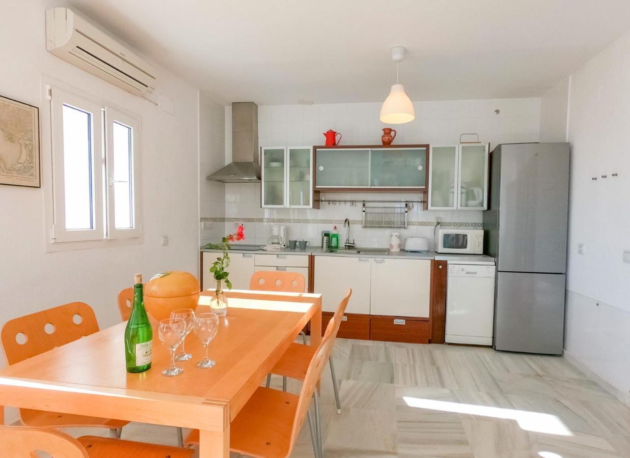 קוניל דה לה פרונטרה Terraza Trafalgar Apartamento Tipo Penthouse Con Enorme Terraza Y Vistas Al Mar מראה חיצוני תמונה