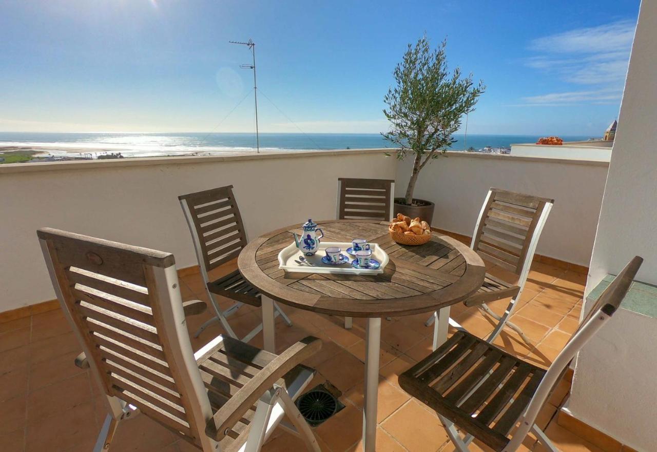 קוניל דה לה פרונטרה Terraza Trafalgar Apartamento Tipo Penthouse Con Enorme Terraza Y Vistas Al Mar מראה חיצוני תמונה